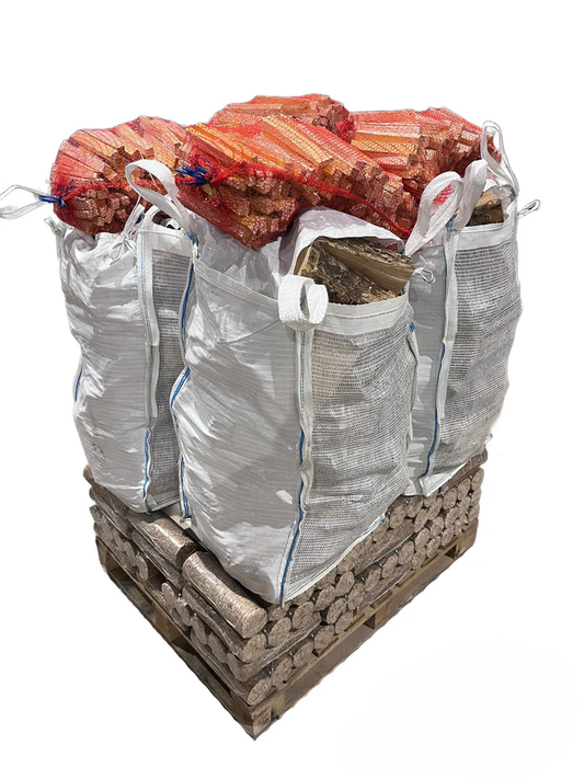 Kiln Dried Birch Mixed Firewood Bundle (Small or Large)